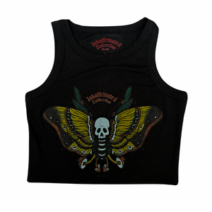 Black Moth baby crop top