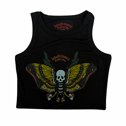 Black Moth baby crop top