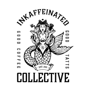 4" Inkaffeinated Collective Mermaid Sticker