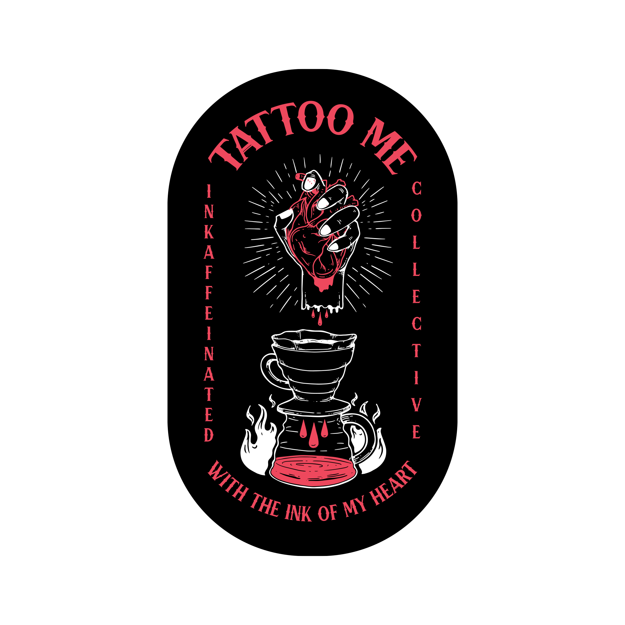 3 " Tattoo Me Sticker
