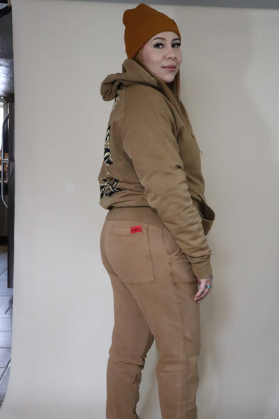Ink Therapy Joggers- Vintage Wash Caramel